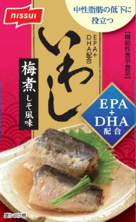EPA(イーピーエー)+DHA(ディーエイチエー)配合 いわし梅煮しそ風味